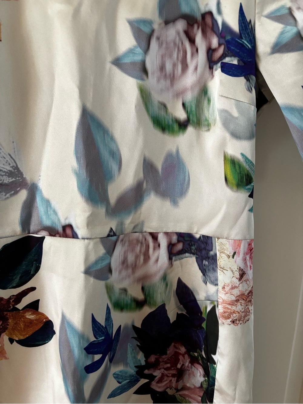 EUC Topshop Floral Print Mini Dress - Picture 3 of 7